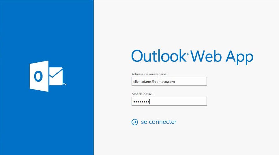 Acc der Votre Compte Exchange Partir D Outlook Web Access MBS 